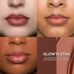 Glow'N Xtra - Læbeblyant Trace'd Out og Gloss Bomb Stix-Fenty Beauty by Rihanna