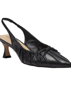 Hot Grace Black Dame Slingbacks|Højhælede Sko
