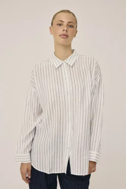 Grady 1 Langærmede skjorte - LENZINGECOVERO-Magasin du Nord Collection Online