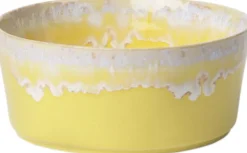 Gres skål gul 50 cl Ø14cm H6cm Skåle & Fade