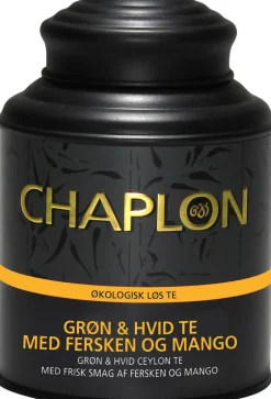 Chaplon Te>Grøn hvid te fersken og mango økologisk 160g