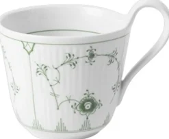 Royal Copenhagen Kopper & Krus>Grøn Mussel højhankskop, 33 cl