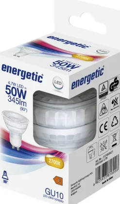 GU10 | PAR16 | 2700 Kelvin | 345 Lumen-DFTP Online