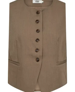 Dame Magasin du Nord Collection Blazere & Veste>Gwen 3 Vest - GRS