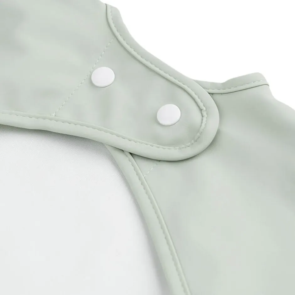 Børn Done by Deer Hagesmække>Hagesmæk m/ærmer og lomme Croco Grøn