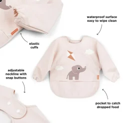 Hagesmæk m/ærmer og lomme Playground-Done by Deer Hot