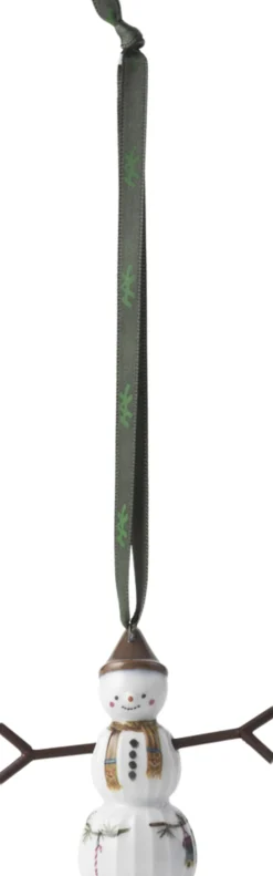 Clearance Hammershøi Christmas Snedreng hængende H7 hvid m. deko Juletræspynt