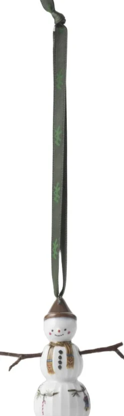 Clearance Hammershøi Christmas Snedreng hængende H7 hvid m. deko Juletræspynt