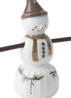 Clearance Hammershøi Christmas Snedreng hængende H7 hvid m. deko Juletræspynt