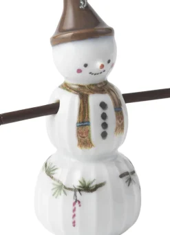 Clearance Hammershøi Christmas Snedreng hængende H7 hvid m. deko Juletræspynt