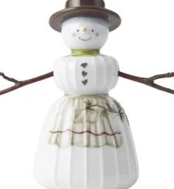 Hammershøi Christmas Snekone H11 hvid m. deko-Kähler Clearance