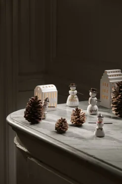 Hammershøi Christmas Snekone H11 hvid m. deko-Kähler Clearance