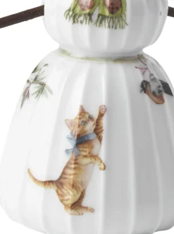 Hammershøi Christmas Snekone H11 hvid m. deko-Kähler Clearance