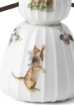 Hammershøi Christmas Snekone H11 hvid m. deko-Kähler Clearance