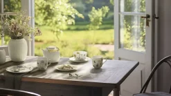 New Hammershøi Summer Tallerken Ø22 cm forglemmigej Tallerkener