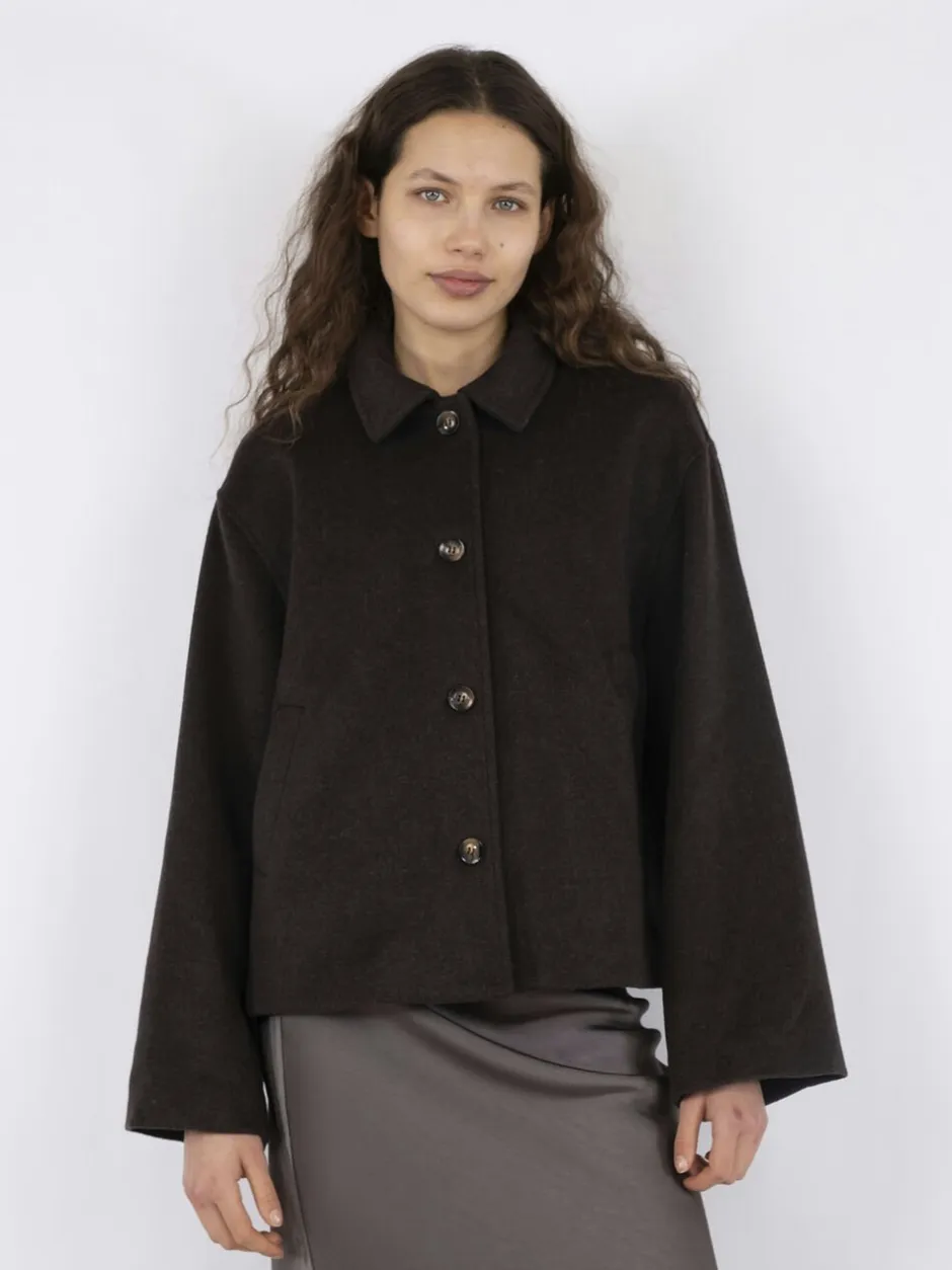 Sale Hamra Wool Jacket Dame Jakker & Frakker