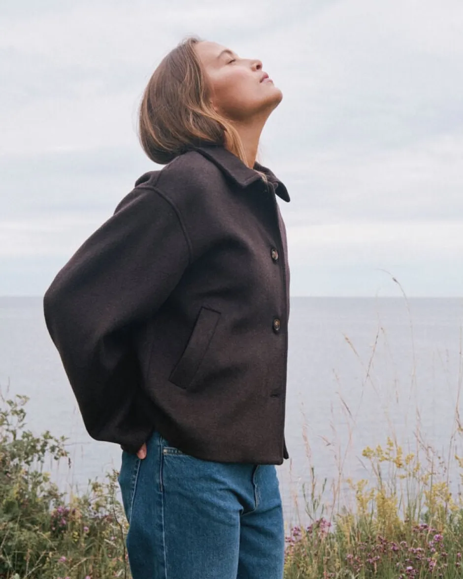 Sale Hamra Wool Jacket Dame Jakker & Frakker