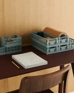 Colour Crate Mini-Set of 2-Dusty blue-Hay Clearance