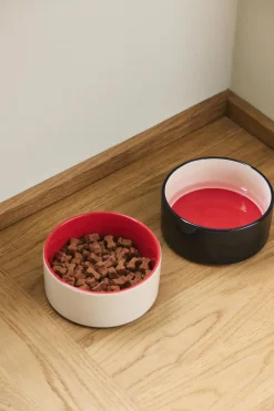 Hay Til Boligens Kæledyr>Dogs Bowl-Small-Red, blue