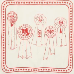 Dogs Scarf Recycled-55 x 55-O-Hay Outlet