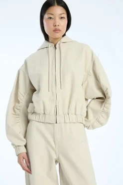 Discount HEAVY WOVEN JACKET Dame Sweatshirts & Sweatpants