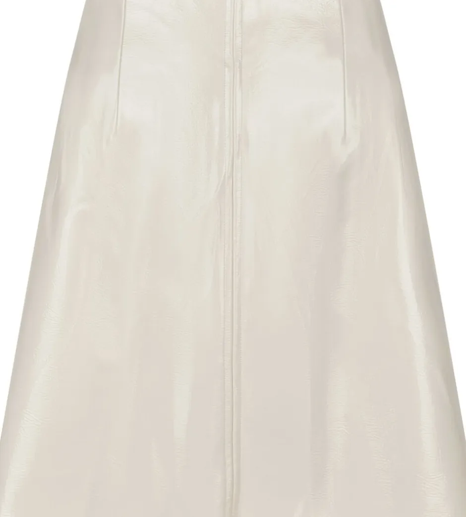 Outlet Hemie Patent Skirt Dame Nederdele