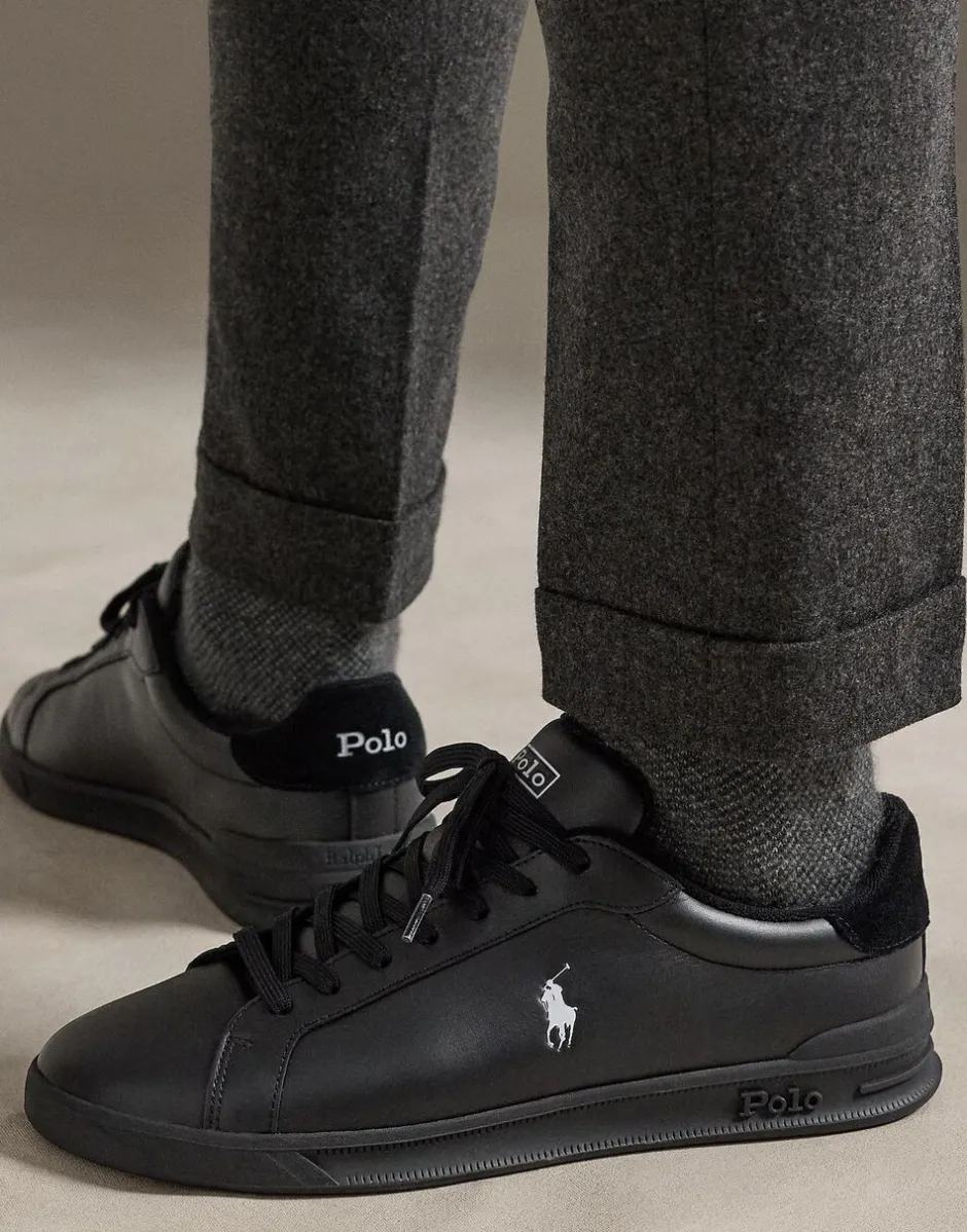 Polo Ralph Lauren Sneakers>Heritage Court II Leather Sneaker