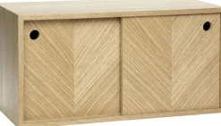 Hübsch Møbler>Herringbone Shelf Natural