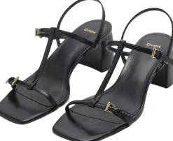 Dame MANGO Højhælede Sko>High semitransparent panty