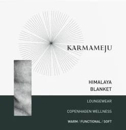 HIMALAYA FLEECETÆPPE - COLOUR / Light grey-Karmameju Skincare New