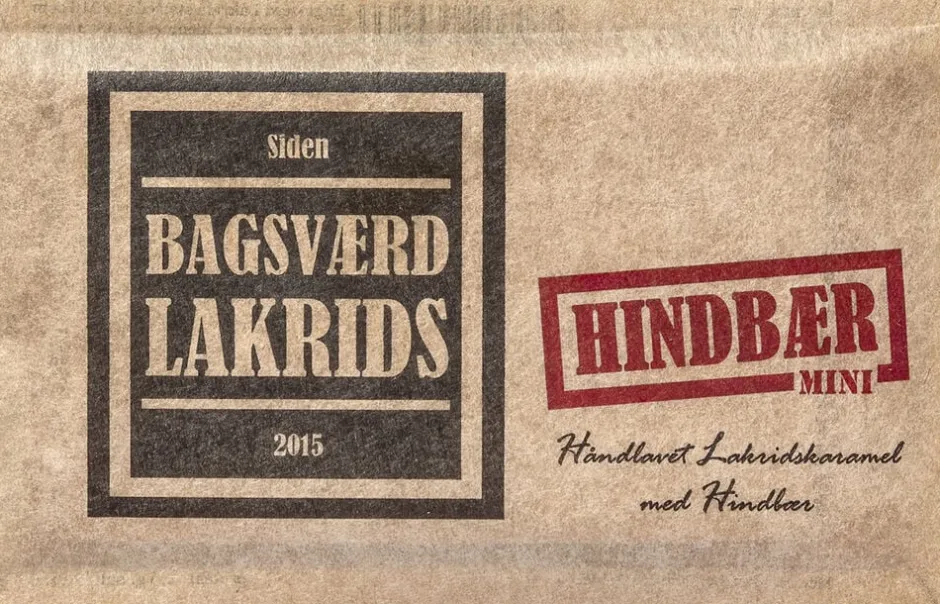 Clearance Hindbær mini 40 gr. Lakrids