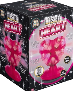 Børn Lamper og disco lys Børneværelse>HJERTE DISCOKUGLEmLYS 20c