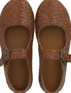 New Håndflettet Mary Jane ballerina Børn Ballerinaer