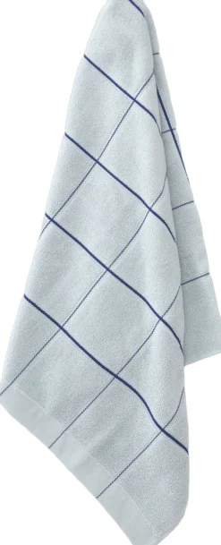 Online Håndklæde 50x100 Vista Linen blue Håndklæder