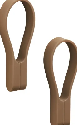 Håndklædestrop Loop magnet 2 stk. Terracotta-Zone New