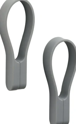 Håndklædestrop Loop magnet 2 stk. Grey-Zone Hot