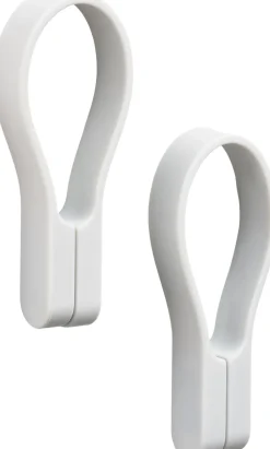 Håndklædestrop Loop magnet 2 stk. Soft Grey-Zone Best