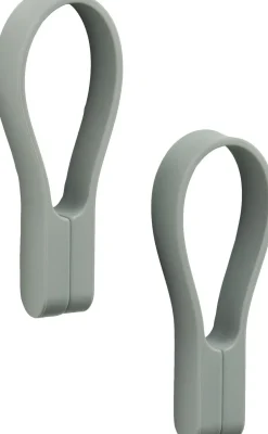 Zone Knager & Knagerækker>Håndklædestrop Loop magnet 2 stk. Matcha Green