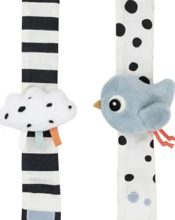 Børn Done by Deer Babylegetøj>Håndledsranglesæt 2 stk. Happy clouds