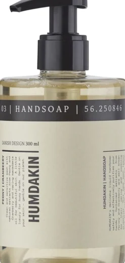 Humdakin Hånd- Og Fodpleje>Håndsæbe - Pæoner og Tranebær