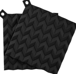New HOLD-ON grydelapper black Tekstiler Til Køkkenet