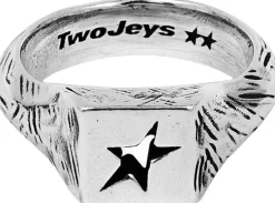 TwoJeys Smykker>Hollow Star Ring