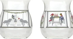 Christmas Julelyslygte 2024 H7. 5 multi 2 stk.-Holmegaard Sale