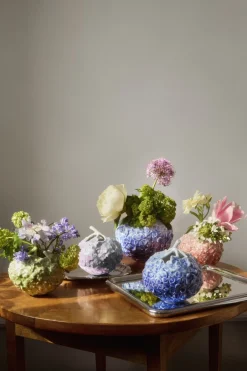 Hortensiavase blå 15cm-Royal Copenhagen Discount