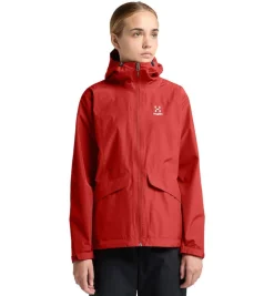 Online Husk Regnjakke Dame Skitøj