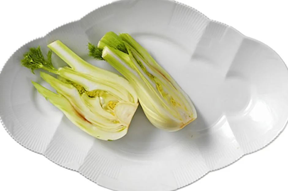 Hvid elements 38,5 cm. fad-Royal Copenhagen Best