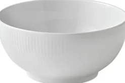 New Hvid Riflet 110 cl. skål Skåle & Fade