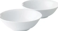 New Hvid Riflet 35 cl. skåle 2 stk. Skåle & Fade