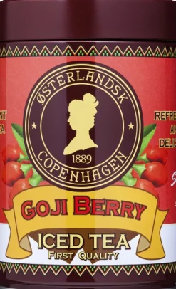 Østerlandsk Tehus Te>Iced Tea Goji Berry Sugarfree, 500g can