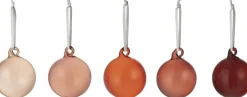 glaskugler 4 cm 5-pak rød-Iittala New